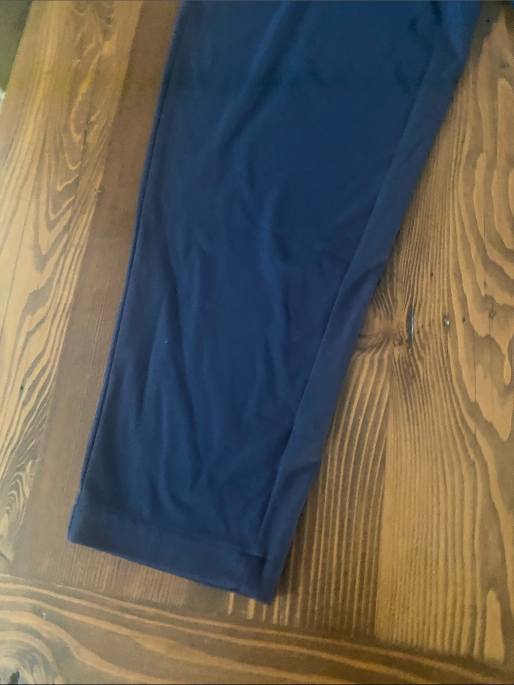 Talbots Navy Drawstring Track Pants - Picture 7 of 7
